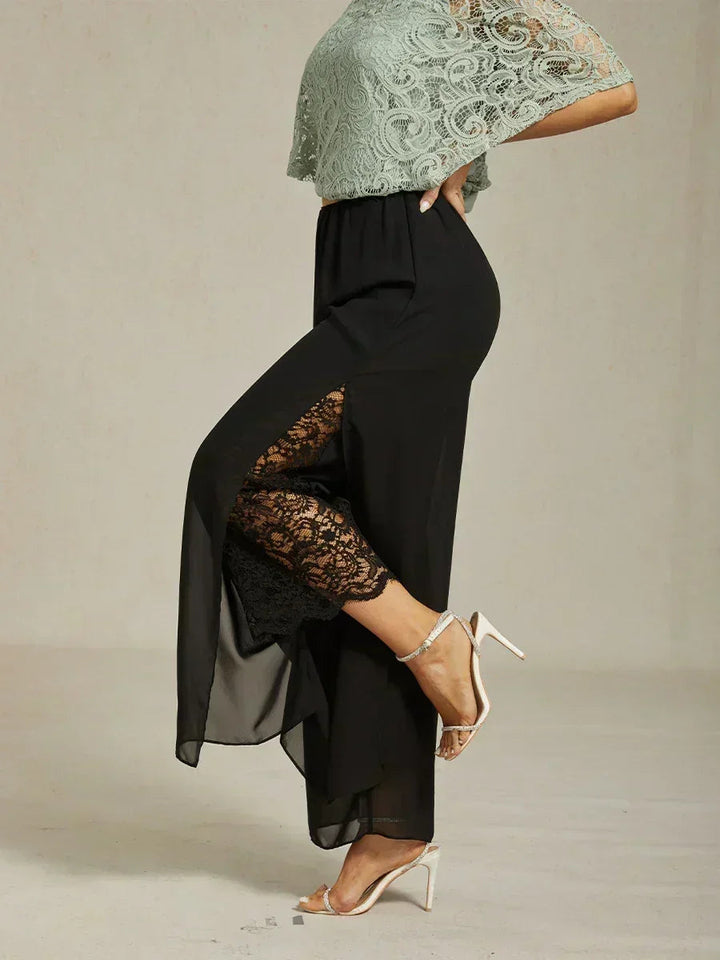 Tairess - Pantaloni a gamba larga