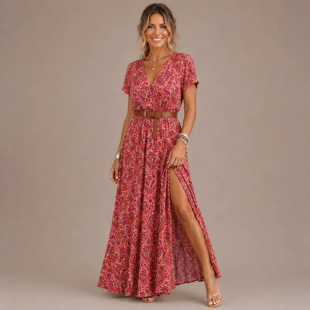 Helisara - Abito lungo boho leggero