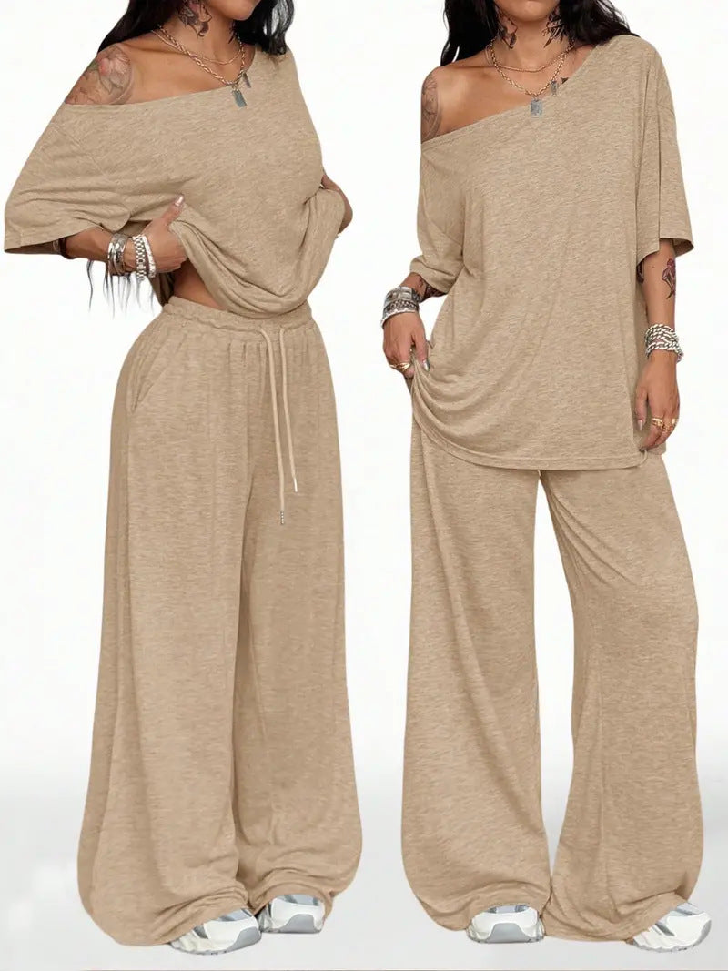 Kaeloria - Coordinato loungewear dal comfort senza sforzo
