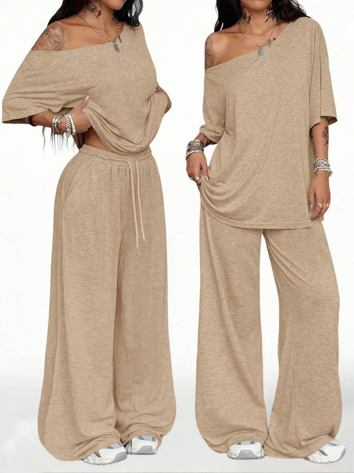 Kaeloria - Coordinato loungewear dal comfort senza sforzo