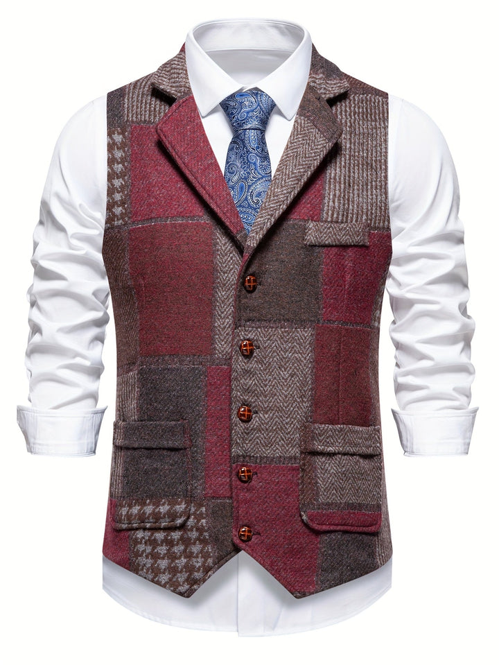 Evren - Gilet patchwork su misura
