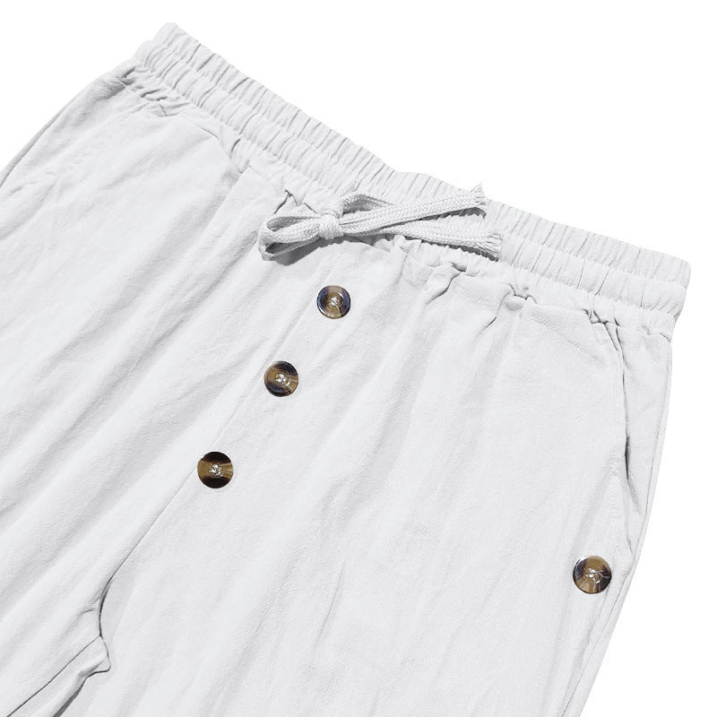 Seymour - Pantaloni estivi con coulisse
