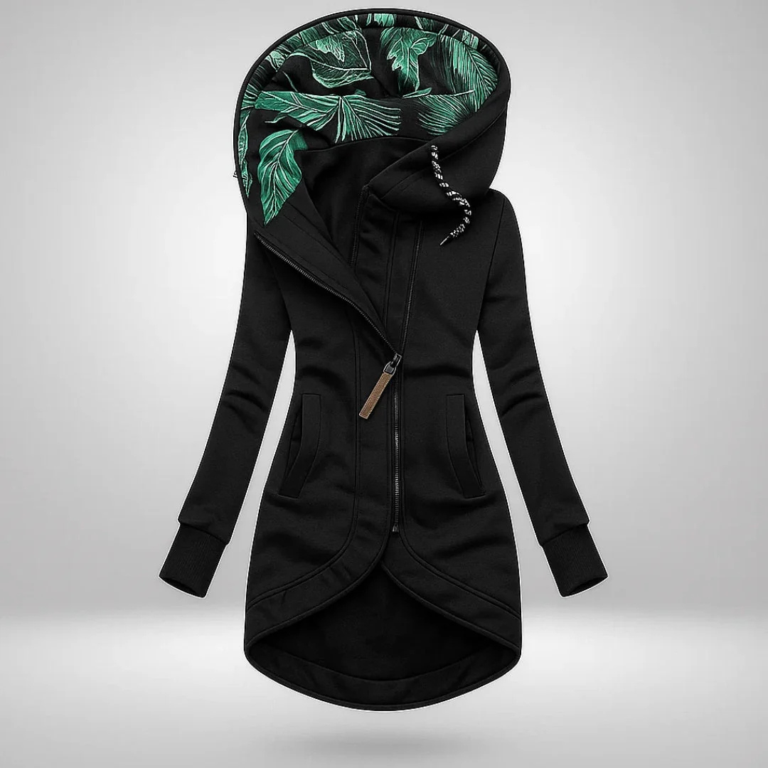 Effie - Cappotto con cappuccio resistente alle intemperie