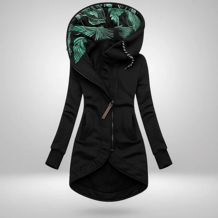 Effie - Cappotto con cappuccio resistente alle intemperie