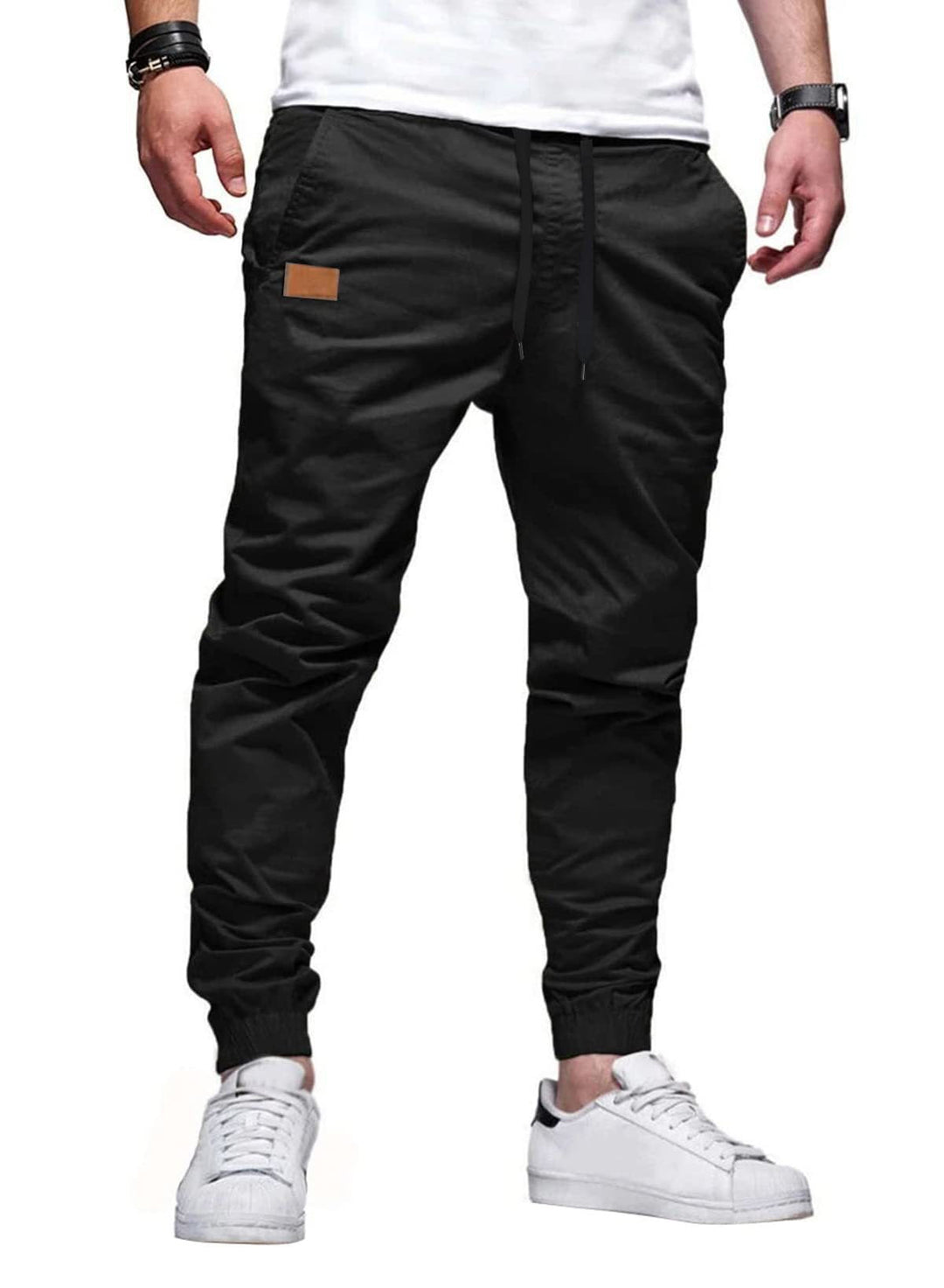 Xavier - Pantaloni jogger affusolati con coulisse