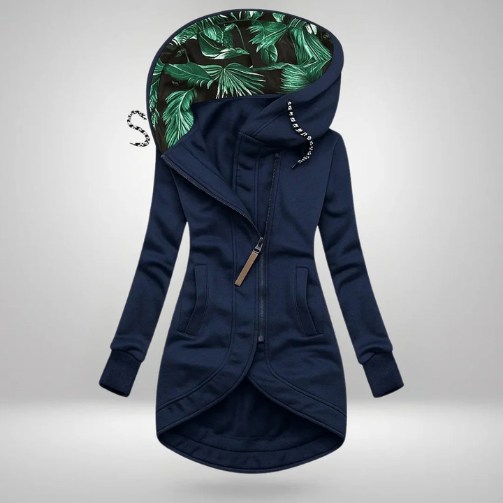 Effie - Cappotto con cappuccio resistente alle intemperie