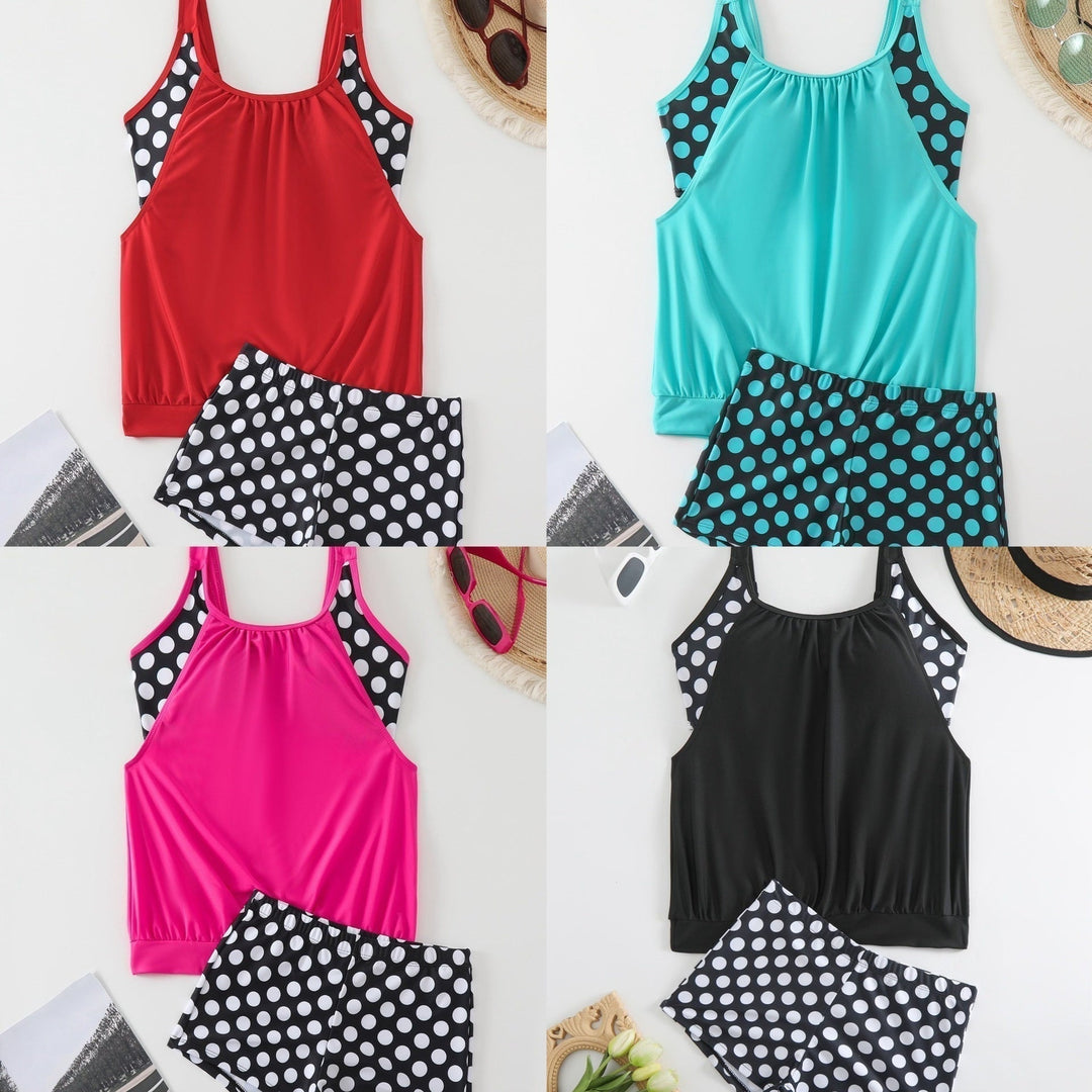 Celandine - Set bikini retrò a pois ad asciugatura rapida