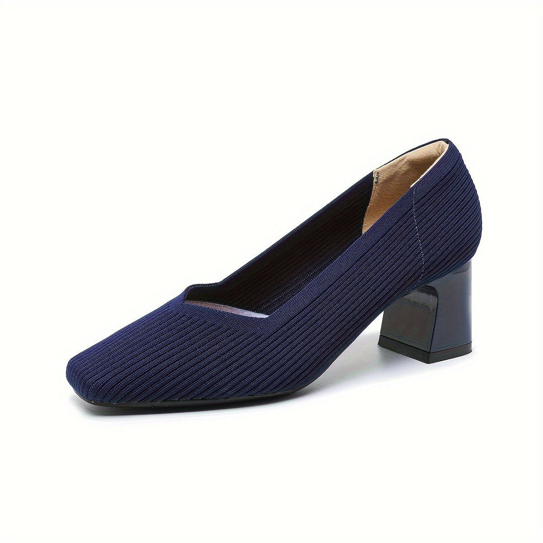 Hetty - Scarpe da ballo con tacco quadrato