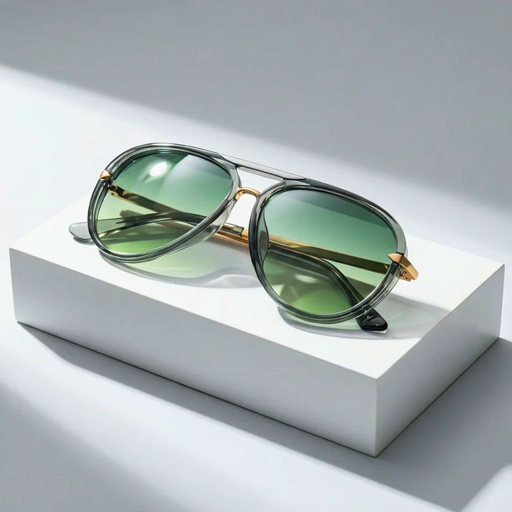 Weron - Occhiali da sole modello aviator leggeri