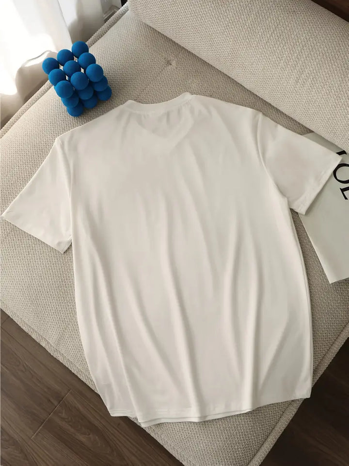 Trevor - T-shirt con scollo a V dal tocco morbido