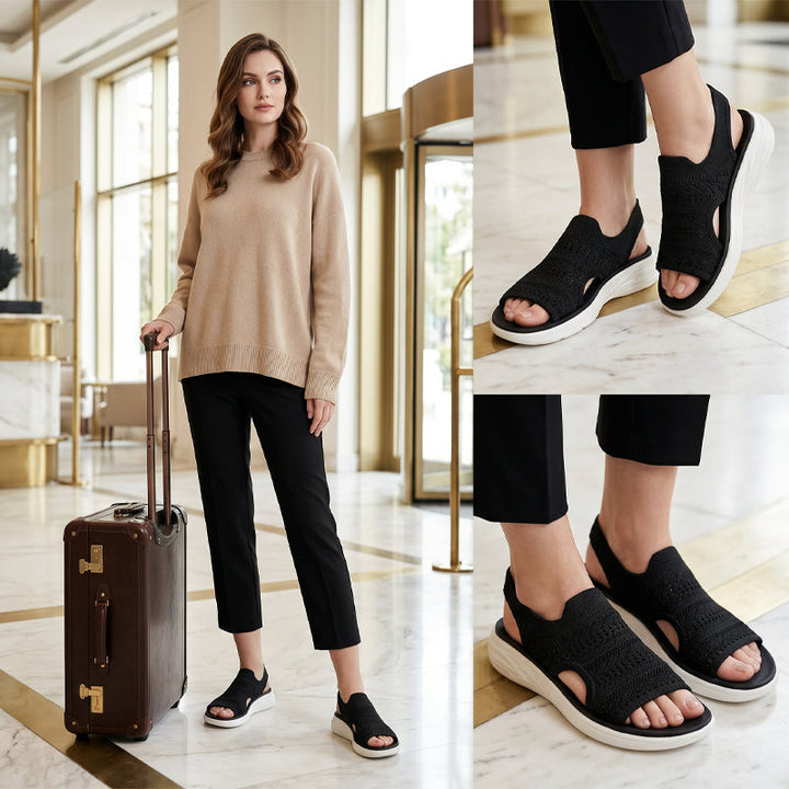 Aerin - Sandali imbottiti con plateau