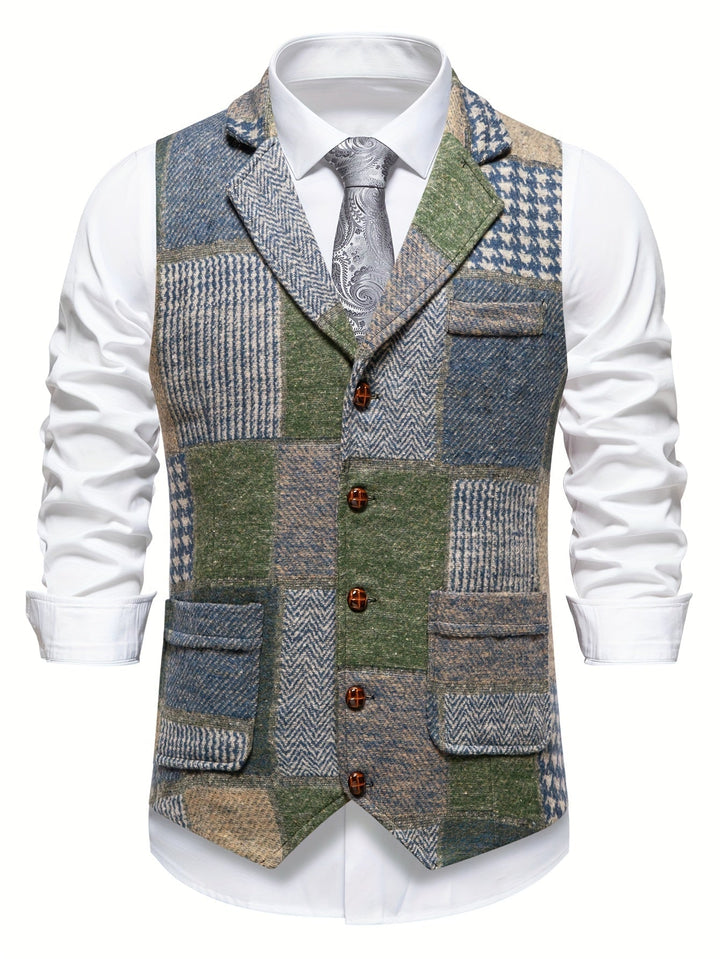 Evren - Gilet patchwork su misura