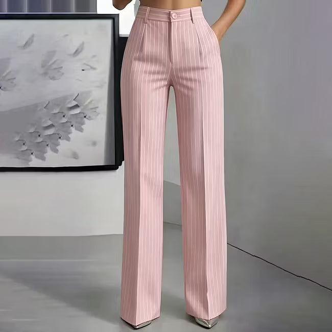 Blyss - Pantaloni sartoriali a righe larghe