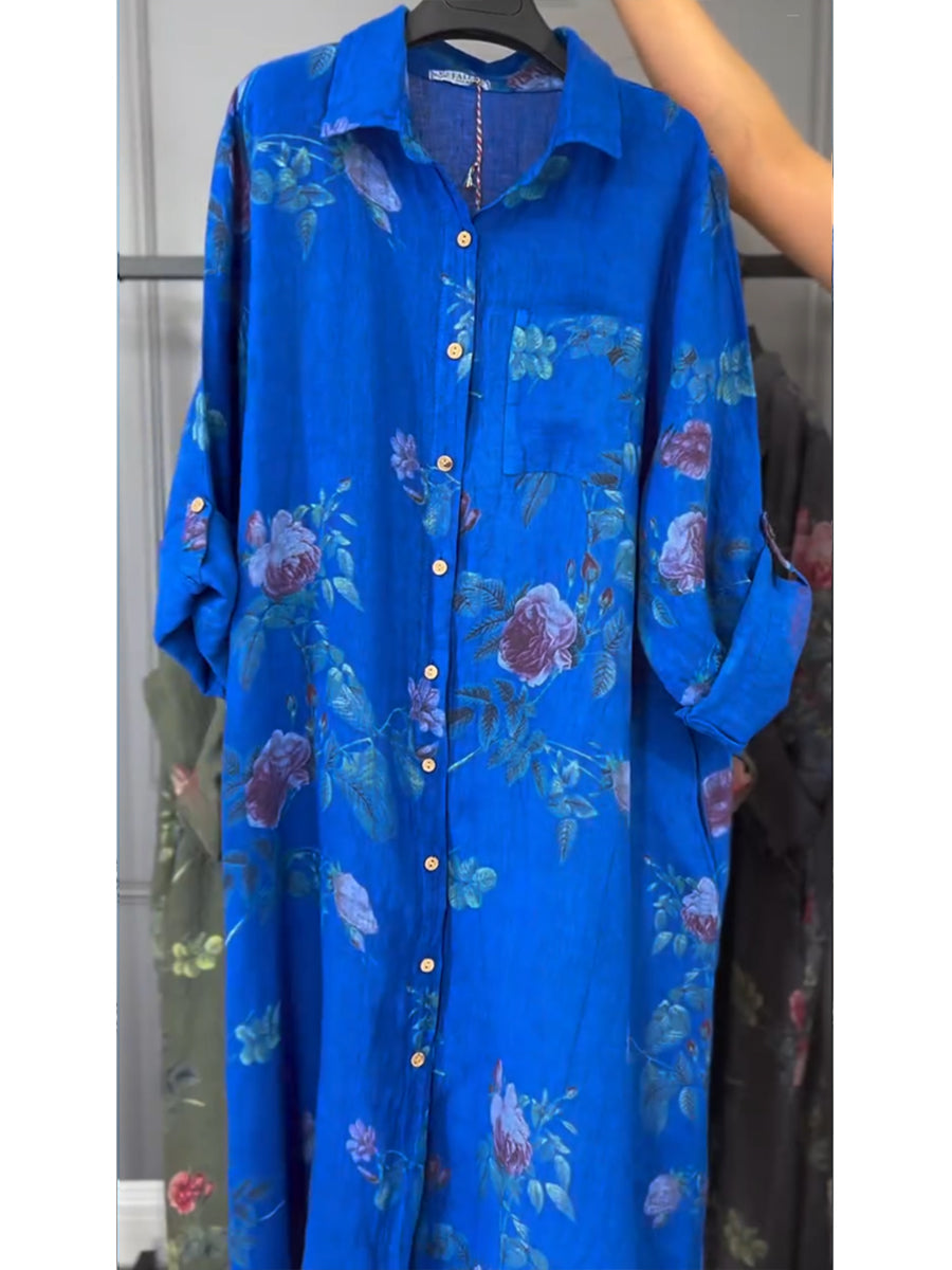 Jovie - Abito camicia in lino pregiato