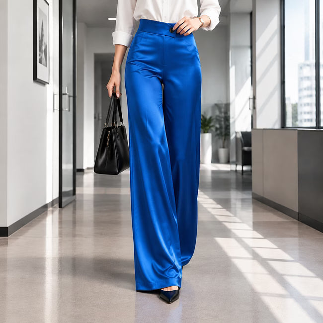 Anouk - Pantaloni eleganti a palazzo a vita alta
