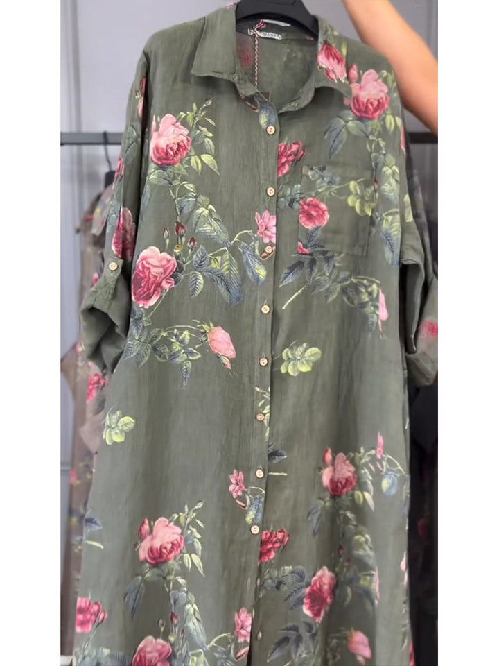 Jovie - Abito camicia in lino pregiato