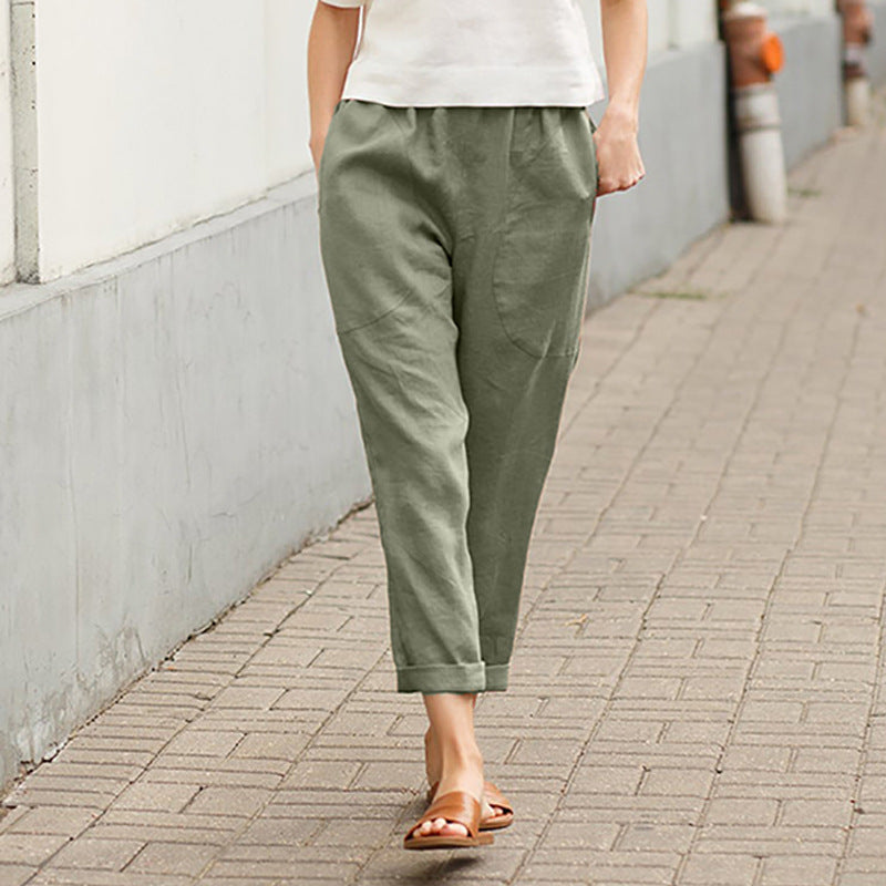 Lyra - Pantaloni sartoriali a gamba dritta