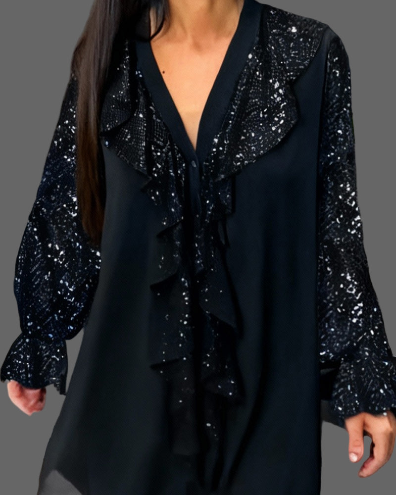 Elarienne - Abito Mini Casual Elegante