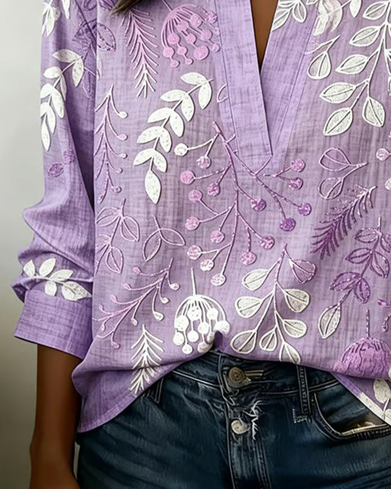 Brielle - Blusa dal tocco morbido
