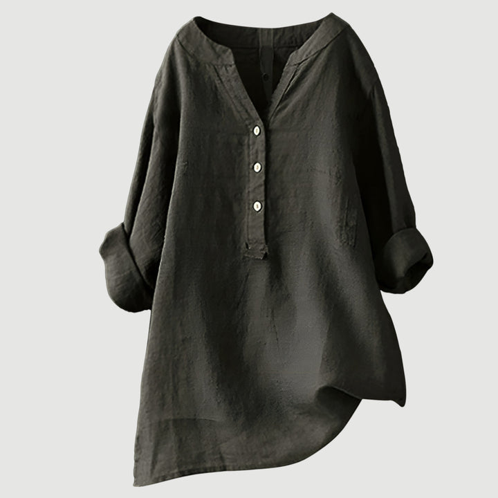Ambra - Blusa leggera in lino