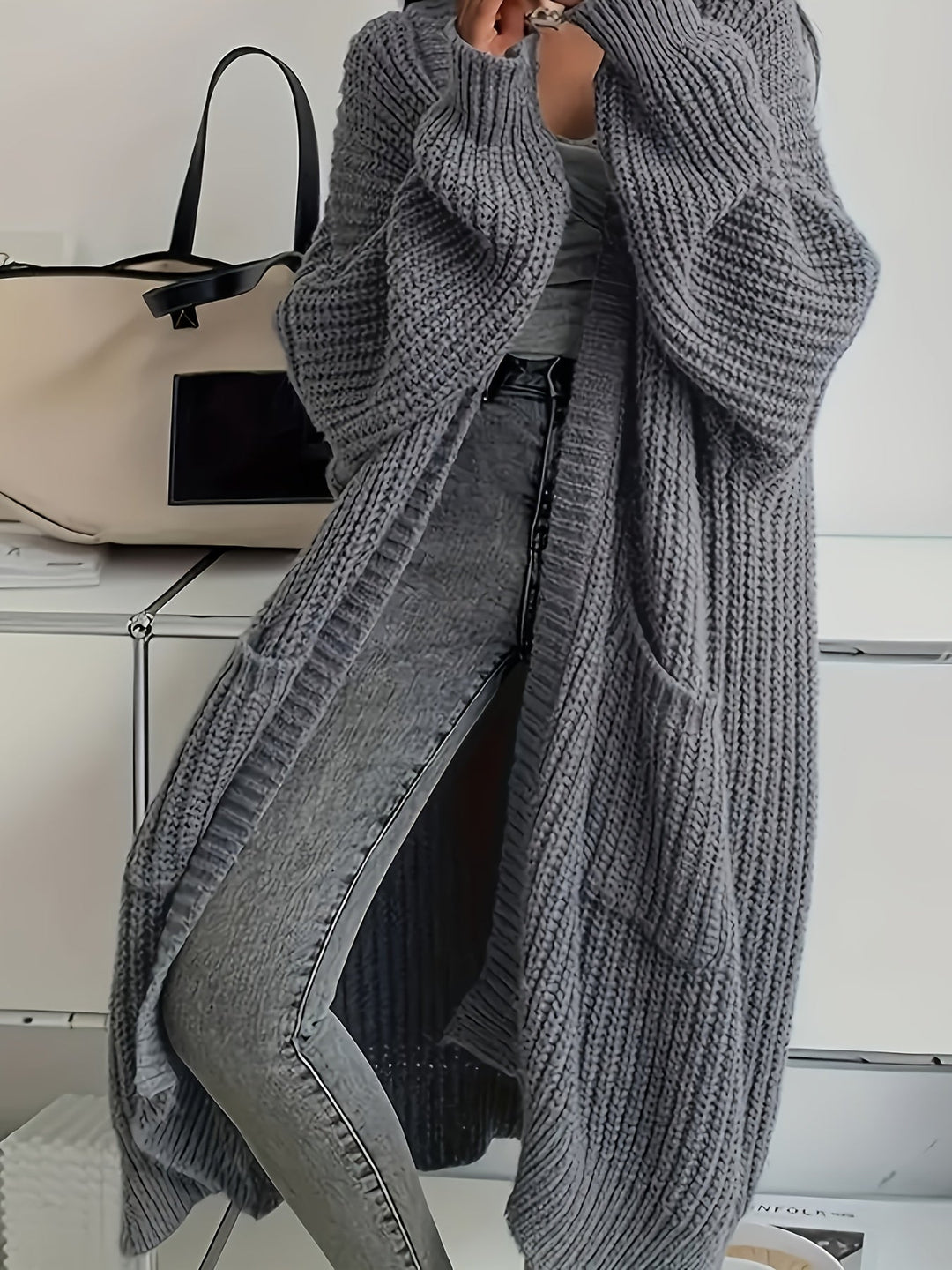 Rosalienne - Cardigan lungo dal tocco morbido