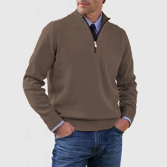 Delvian - Maglione Casual Elegante