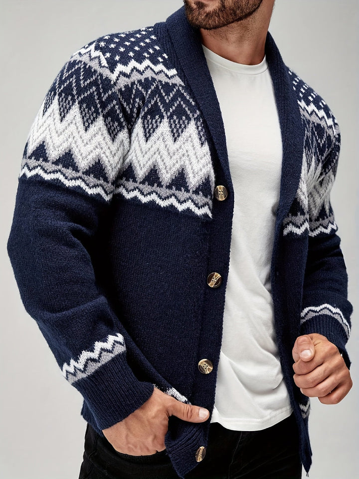 Joren - Blazer in maglia testurizzata