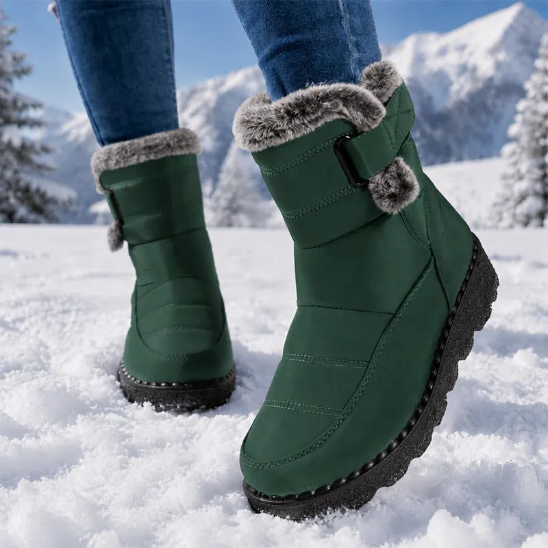 Adina - Stivaletti invernali con bordo in peluche