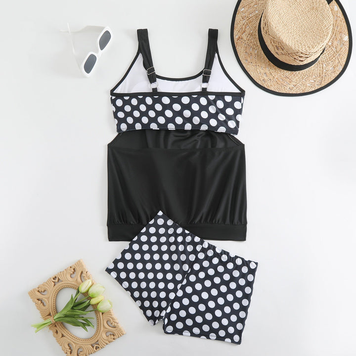 Celandine - Set bikini retrò a pois ad asciugatura rapida