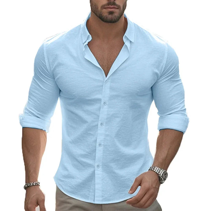 Harcroft - Camicia in lino leggero