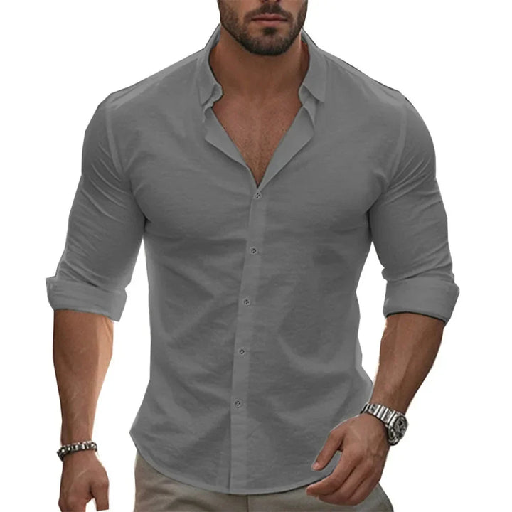 Harcroft - Camicia in lino leggero