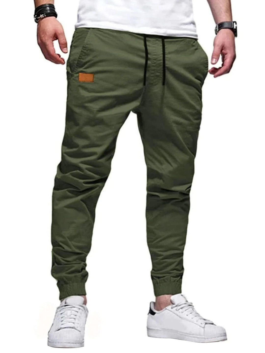 Xavier - Pantaloni jogger affusolati con coulisse