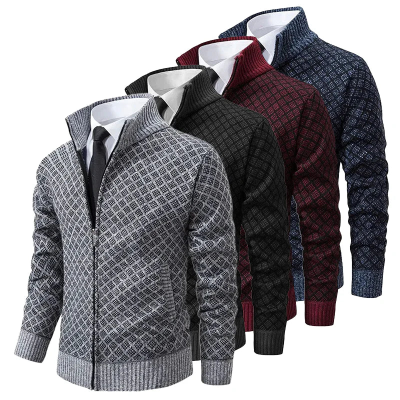 Zarellon - Maglione con zip casual ed elegante