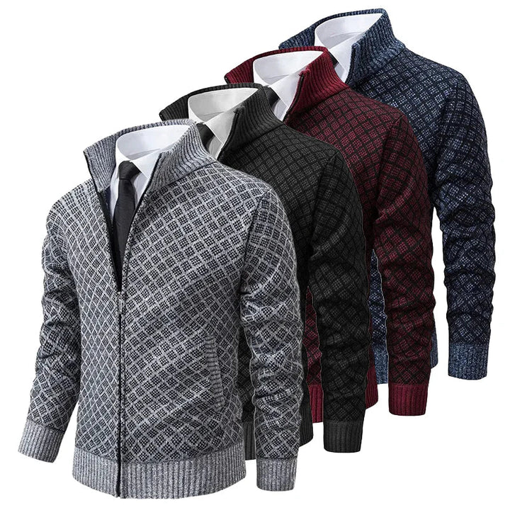 Zarellon - Maglione con zip casual ed elegante