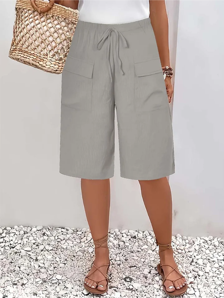Nyla - Shorts con coulisse dal tocco morbido