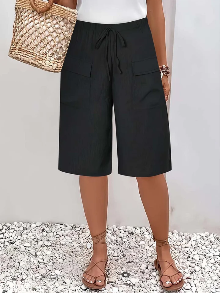 Nyla - Shorts con coulisse dal tocco morbido