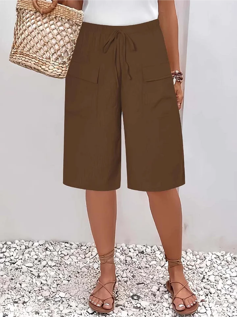 Nyla - Shorts con coulisse dal tocco morbido