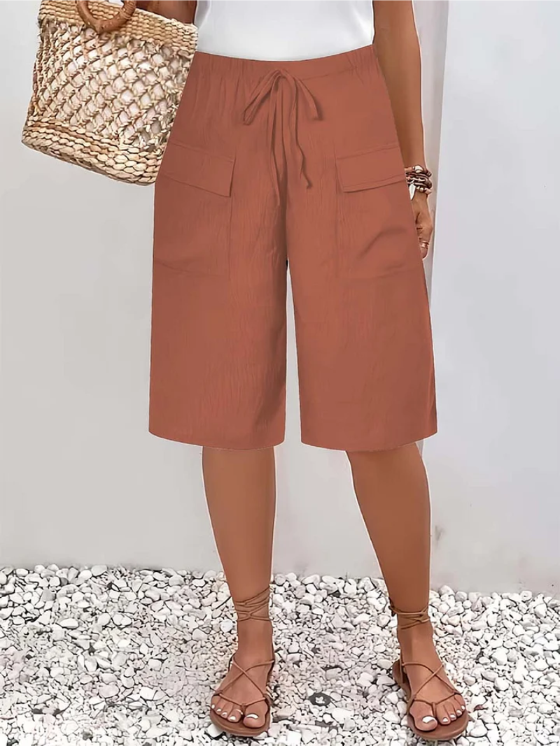 Nyla - Shorts con coulisse dal tocco morbido
