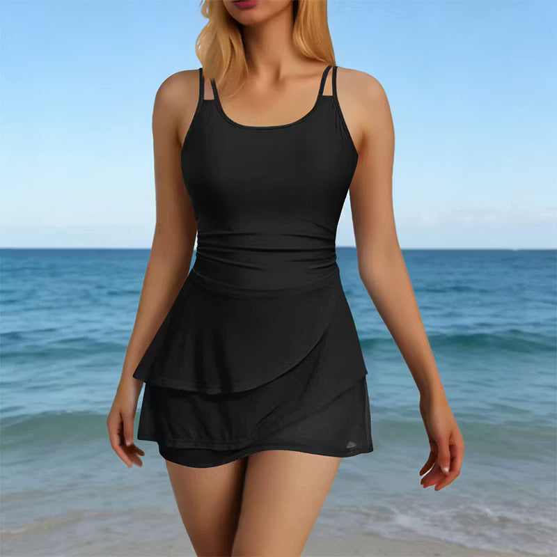 Novalise - Costume da bagno modellante con due spalline