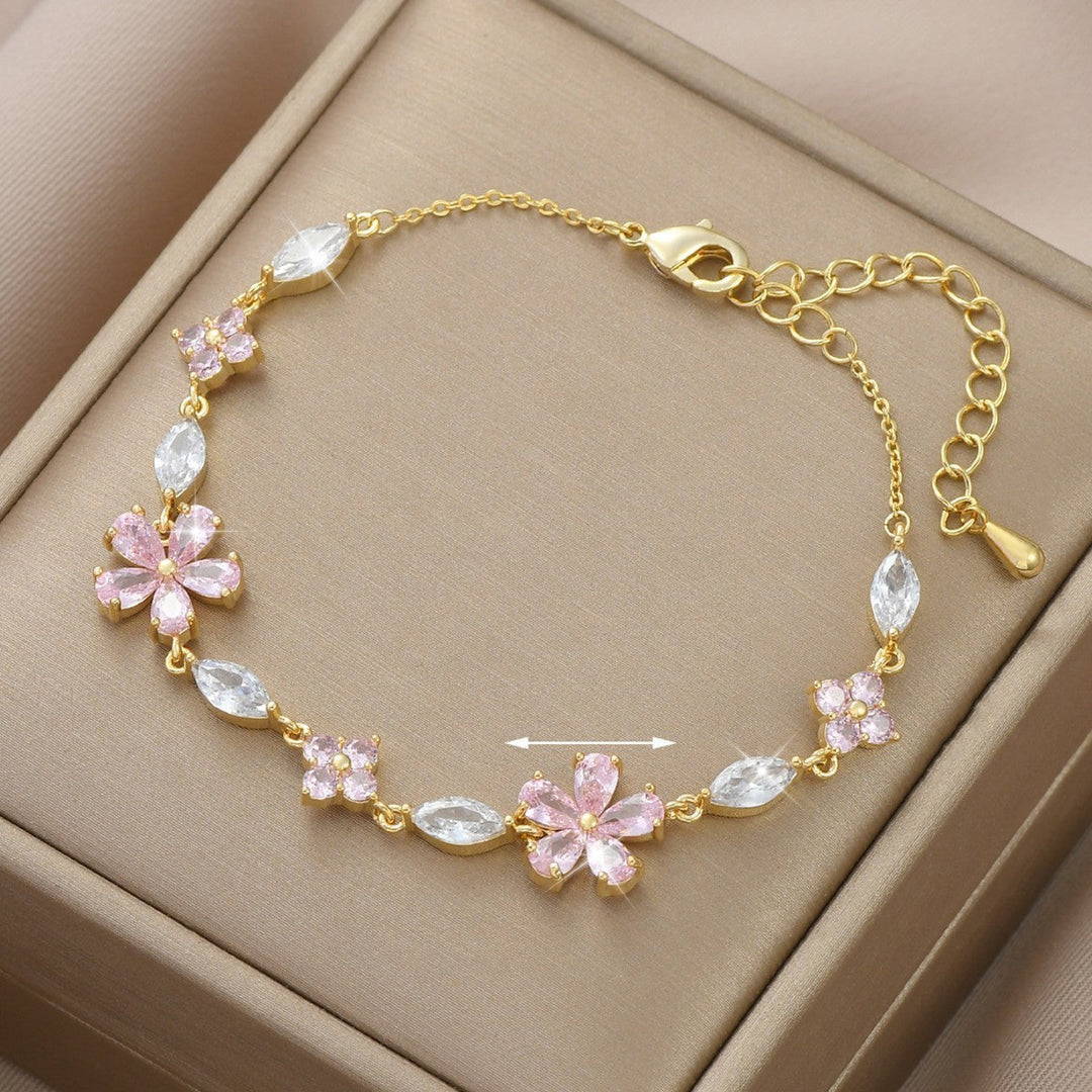 Niva - Bracciale Elegante con Fiori