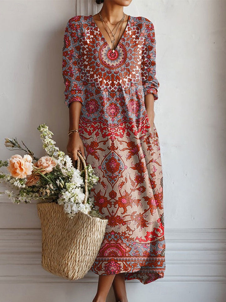 Felicity - Abito floreale soft touch