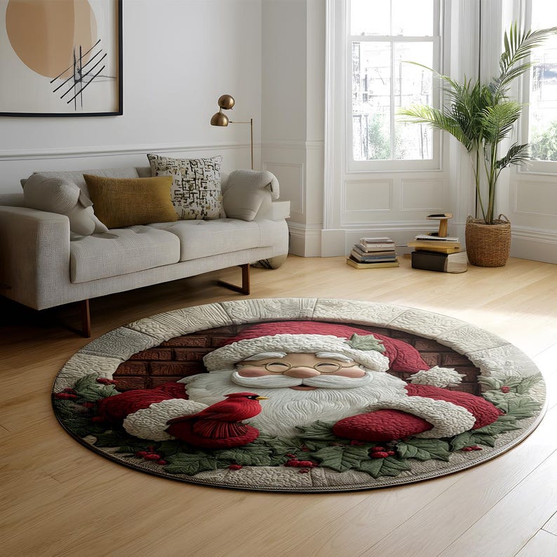 Arliana - Tappeto Natalizio di Babbo Natale