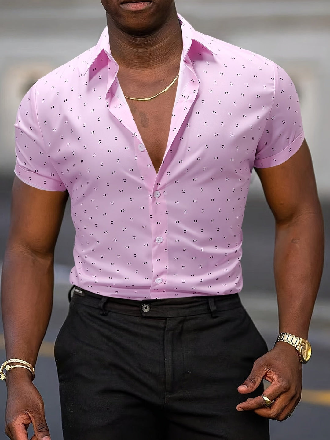 Mavlor - Camicia stampata soft touch