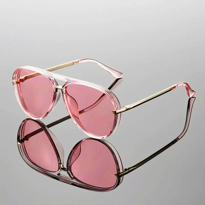 Weron - Occhiali da sole modello aviator leggeri