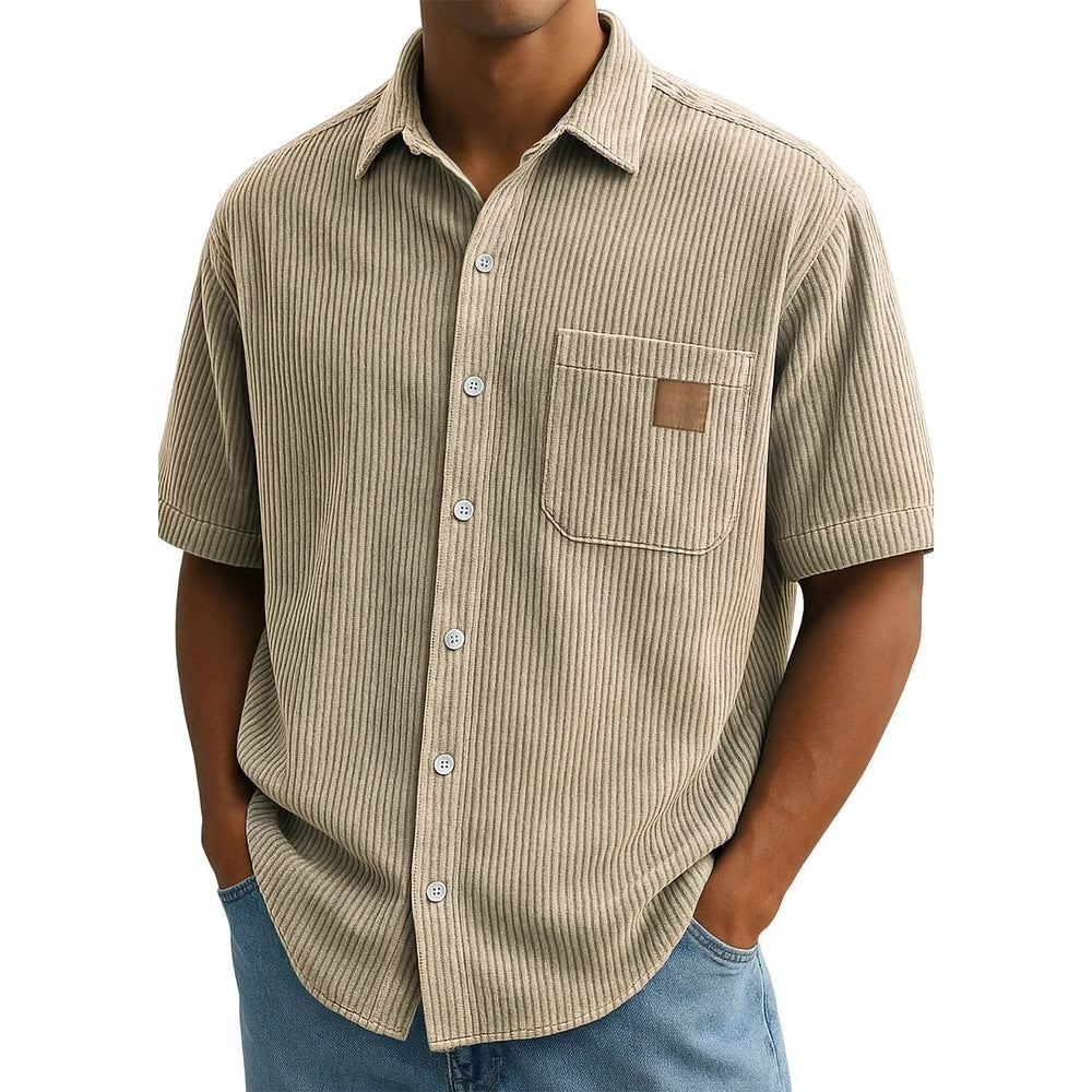 Anwick - Camicia morbida a costine