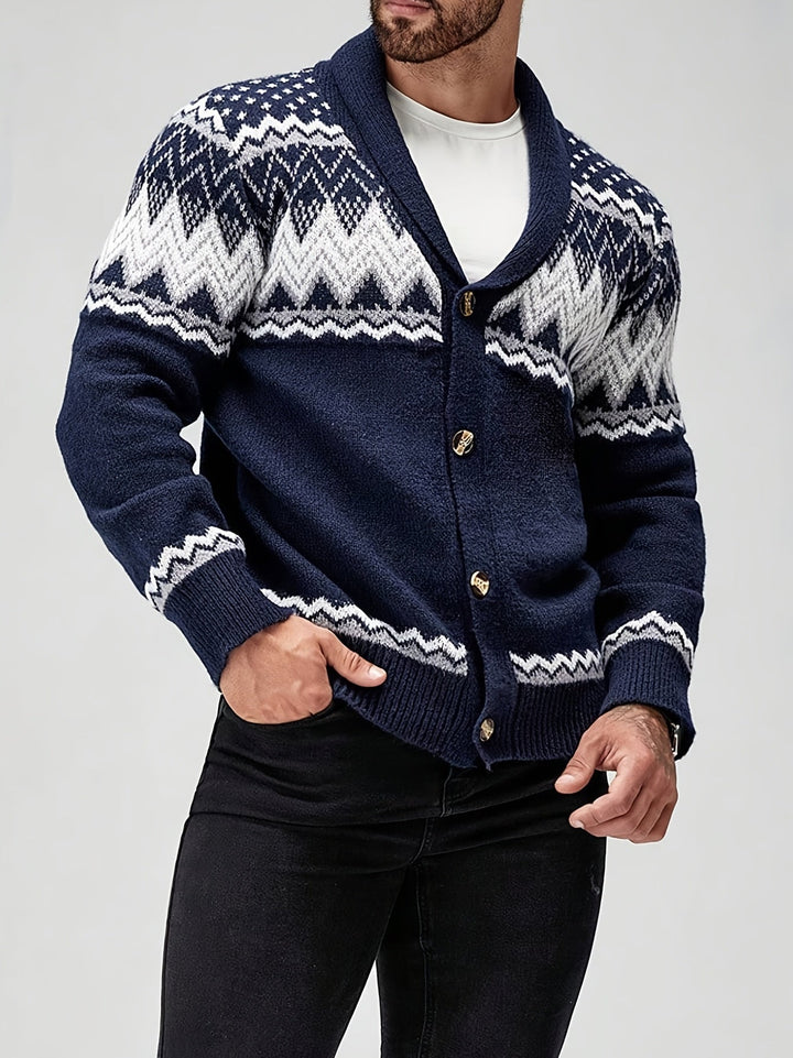 Joren - Blazer in maglia testurizzata