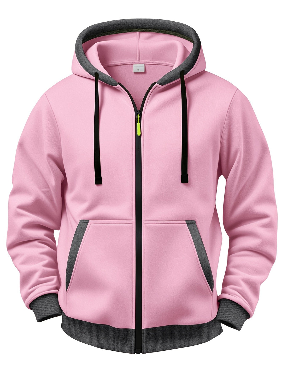 Brenner - Felpa con cappuccio full-zip morbida al tatto