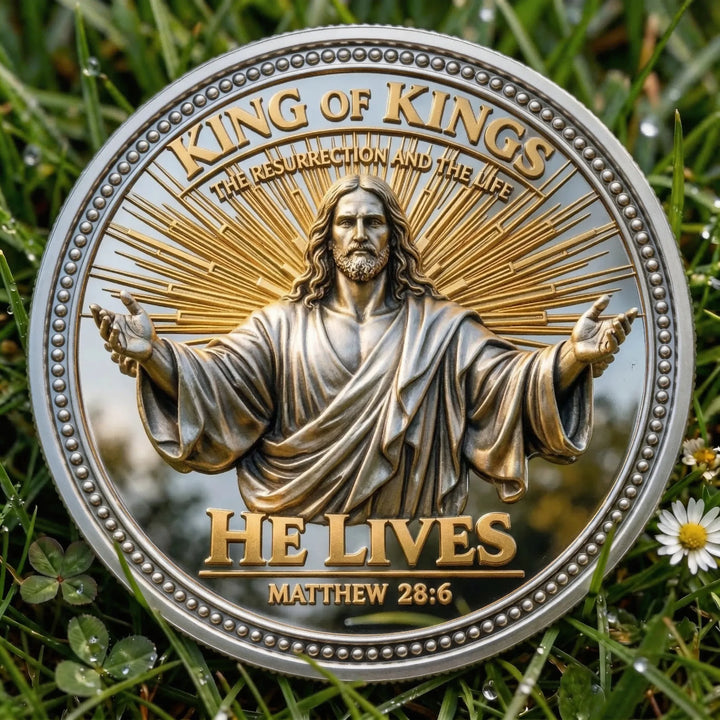 Vespasian - Moneta commemorativa della Fede di Gesù Cristo