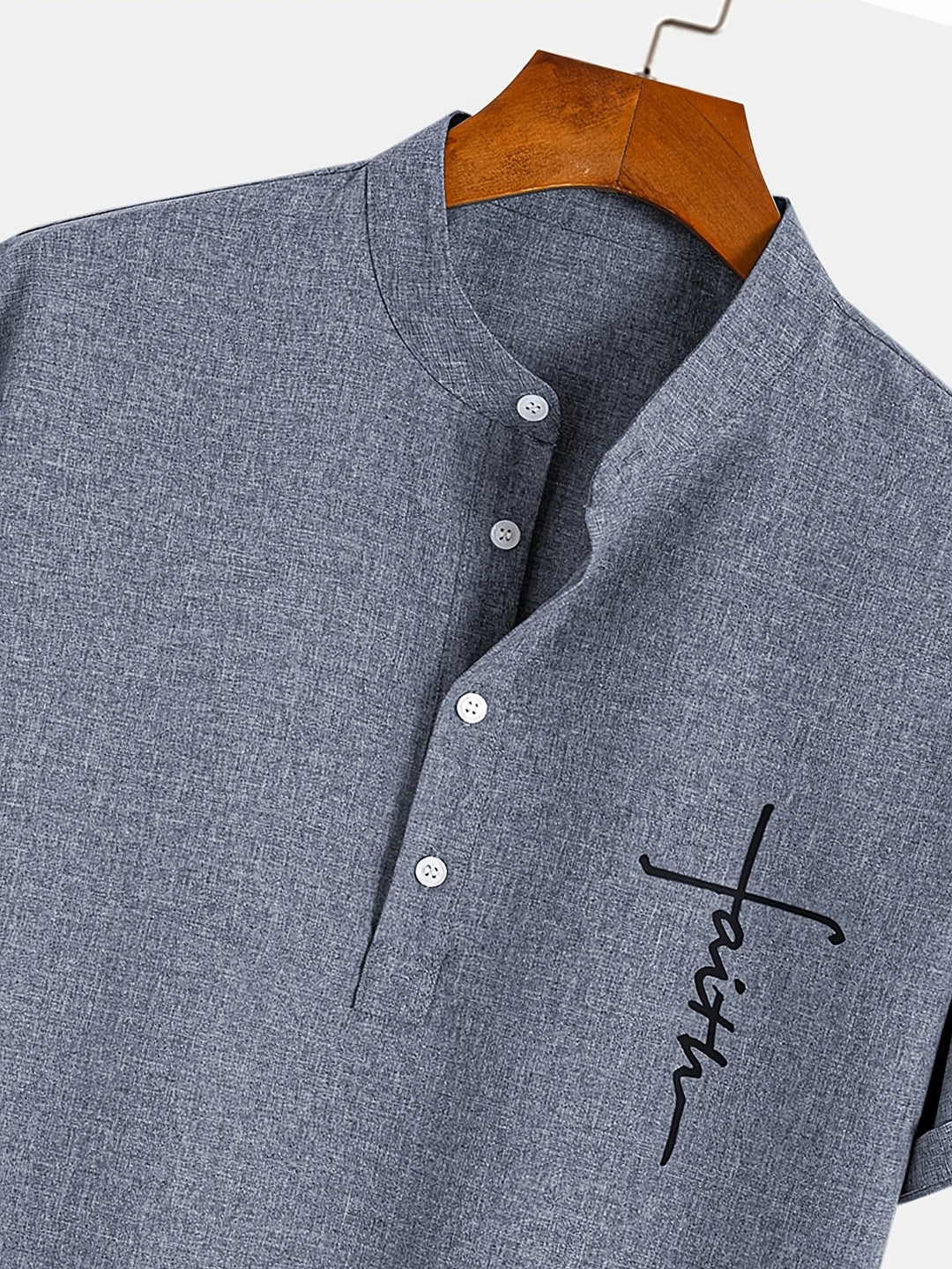 Harlan - Camicia testurizzata a collo alto