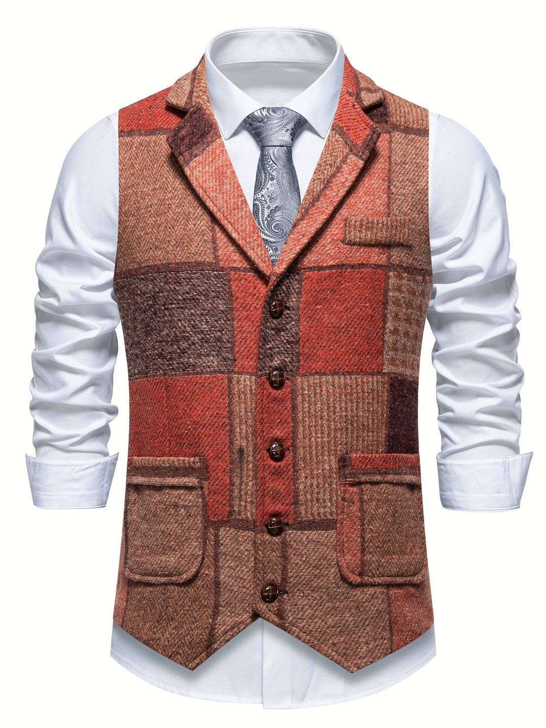 Evren - Gilet patchwork su misura